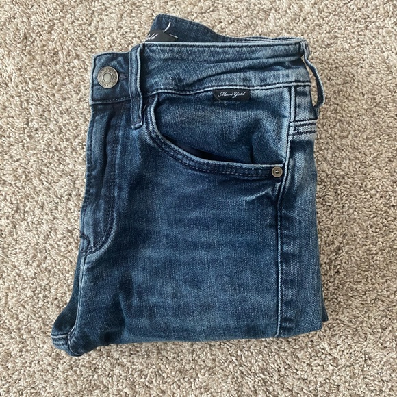 MAVI Gold Icon TESS Twisted Midrise Skinny Stretch Ankle Jeans size 24 - Picture 9 of 16